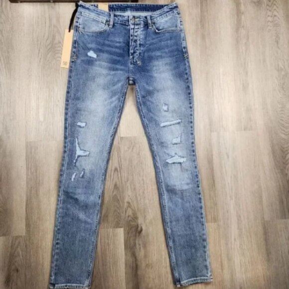 Ksubi Van Winkle Runaway Mid Rise Skinny Leg Jeans size 33 - Picture 1 of 8